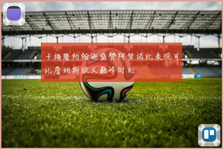 卡梅隆约翰逊盛赞阿努诺比表现可比詹姆斯欧文巅峰时刻